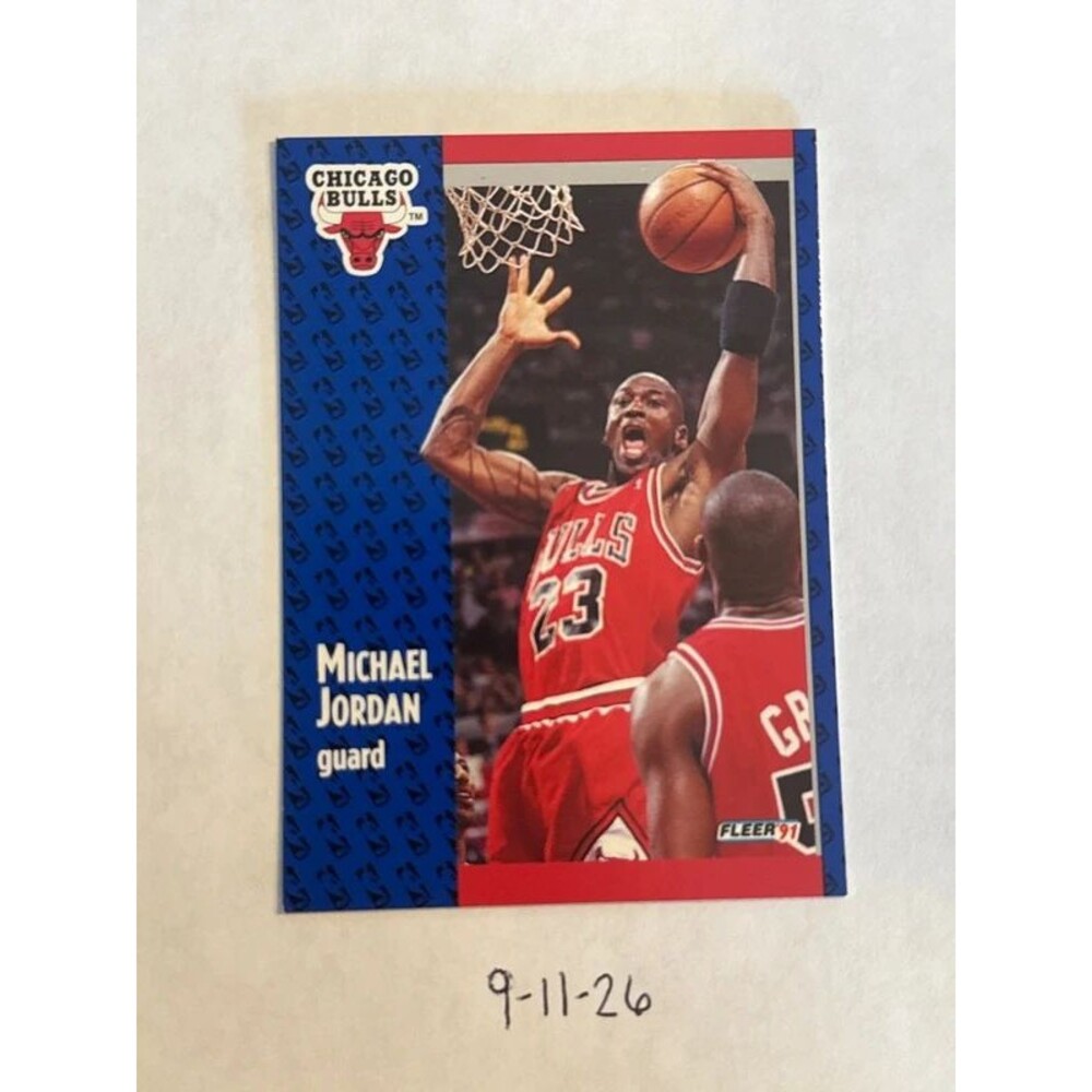1991 Fleer Michael Jordan #29